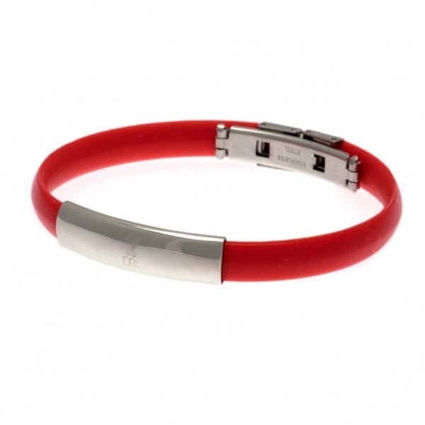 Arsenal FC Silikonarmband med klubbmärke, One Size, Röd Red One Size