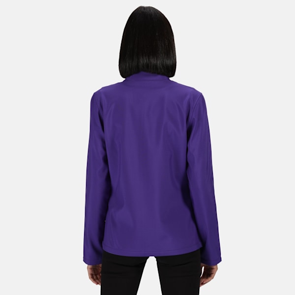 Regatta Professional Dam/Dam Printable Soft Shell Jacka Purple/White 12 UK
