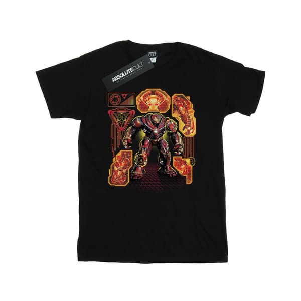 Marvel Herr Avengers Infinity War Hulkbuster Ritning T-Shirt Black XL