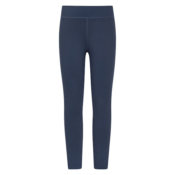 Mountain Warehouse Flick Flack mjuka leggings för flickor 7-8 år Navy 7-8 Years