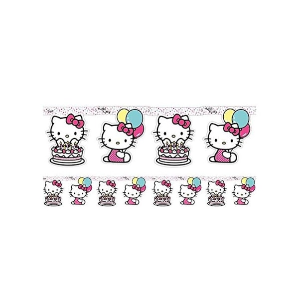 Hello Kitty Kartongbanner One Size Vit White One Size