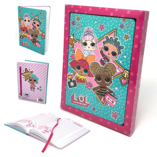 Lol överraskning barn/barn anteckningsbok One size mintgrön/rosa Mint Green/Pink One Size