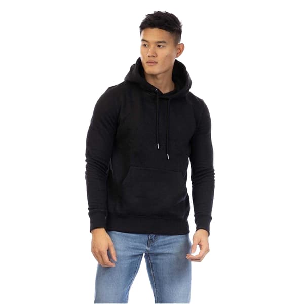 Peter Werth Herr Bomull Regular Hoodie L Svart Black L