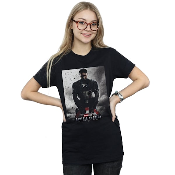 Marvel Studios Dam/Damer Captain America The First Avenger Black XXL