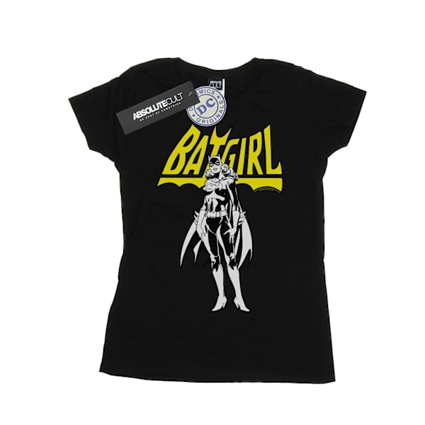 DC Comics Dam/Kvinnor Batgirl Pose Bomull T-shirt M Svart Black M