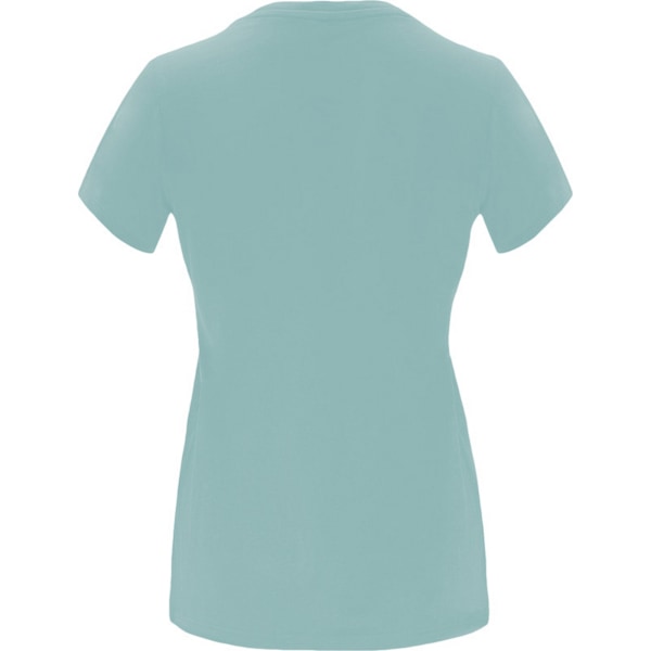 Roly Dam/Dam Capri Kortärmad T-shirt XXL Tvättat Blå Washed Blue XXL