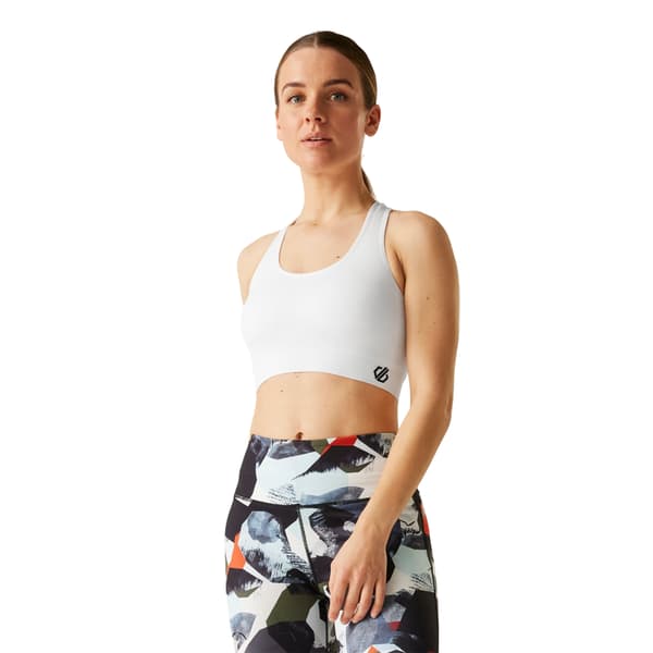 Dare 2B Dam Dont Sweat It II Sport-BH S Vit White S