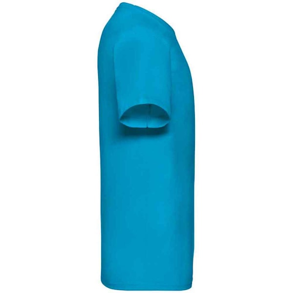 Fruit of the Loom Valueweight V-ringad T-shirt för män M Azurblå Azure Blue M
