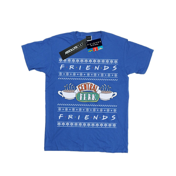 Friends Boys Fair Isle Central Perk T-shirt 5-6 år Kunglig Blå Royal Blue 5-6 Years