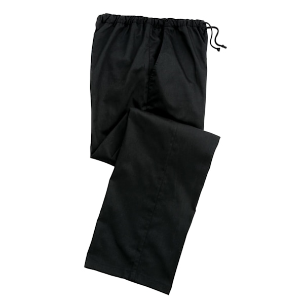 Premier Essential Unisex Kockbyxor / Catering Arbetskläder (Pac Black 4XL