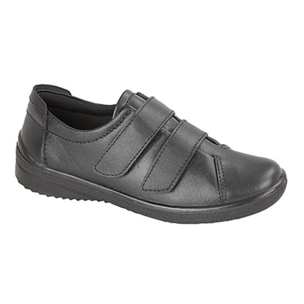 Mod Comfys Dam/Dam 2 Bar Touch Fastening Fritidsskor 7 Black 7 UK