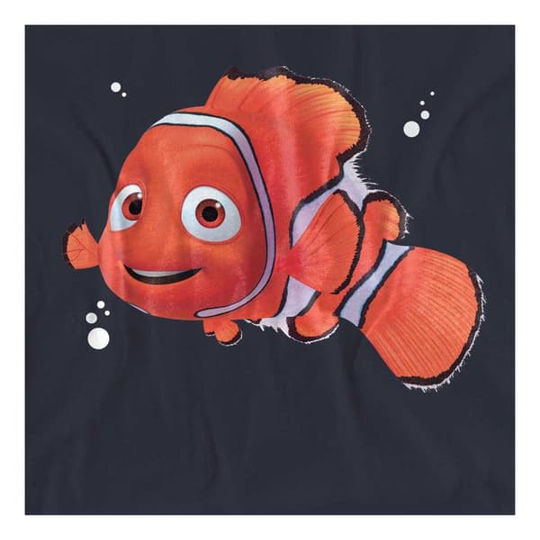 Finding Nemo Dam Ocean T-shirt S Deep Navy Deep Navy S
