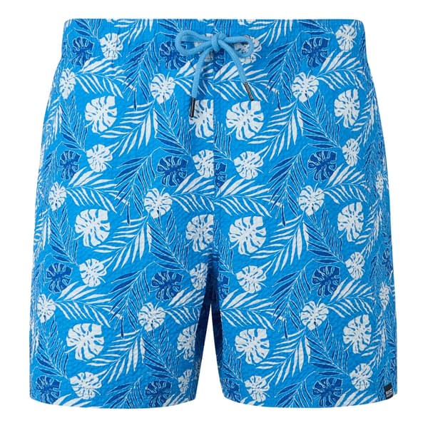 Regatta Loras Leaf Seersucker Badshorts för män L Elysium Blå Elysium Blue L