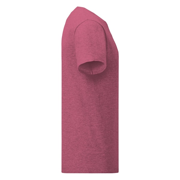 Fruit Of The Loom Iconic T-shirt S Heather Burgundy för män Heather Burgundy S