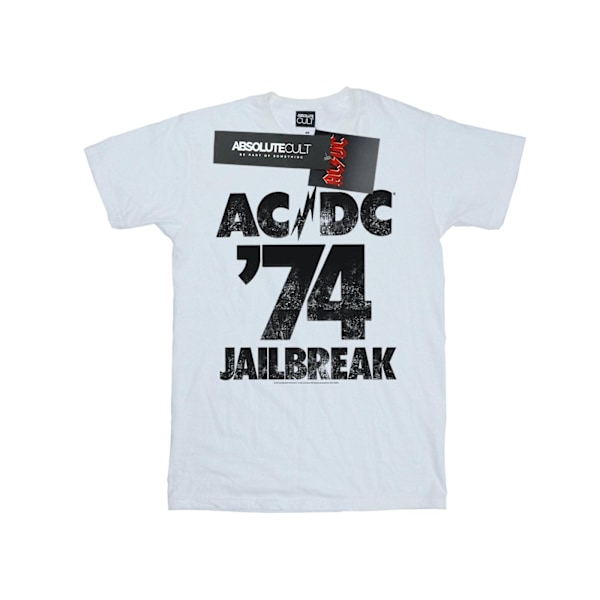 AC/DC Boys Jailbreak 74 T-shirt 3-4 år Vit White 3-4 Years