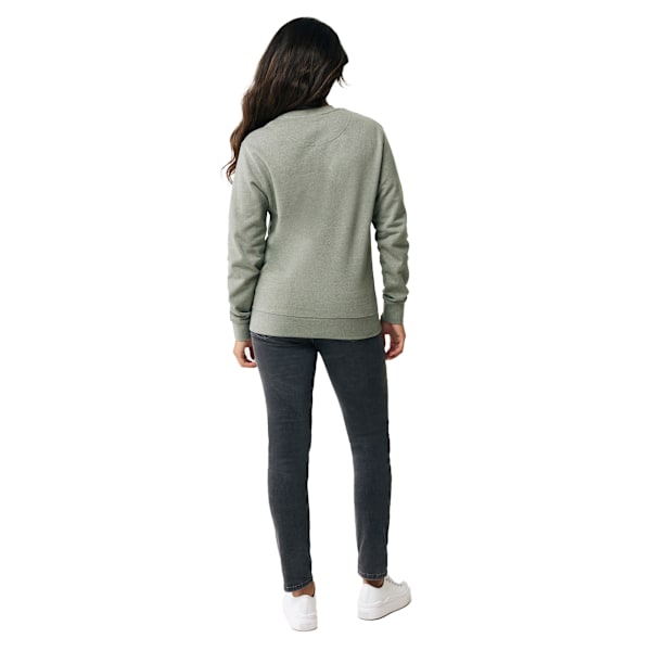 Iqoniq Unisex Vuxen Denali Återvunnen Bomull Ofärgad Sweatshirt L Heather Green L