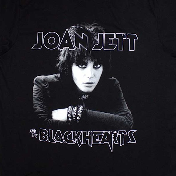 Joan Jett & The Black Hearts Unisex Vuxen Fotografi T-Shirt XX Black XXL