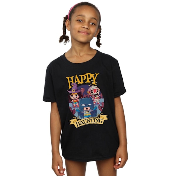 DC Comics Girls Super Friends Happy Haunting Bomull T-shirt 12- Black 12-13 Years