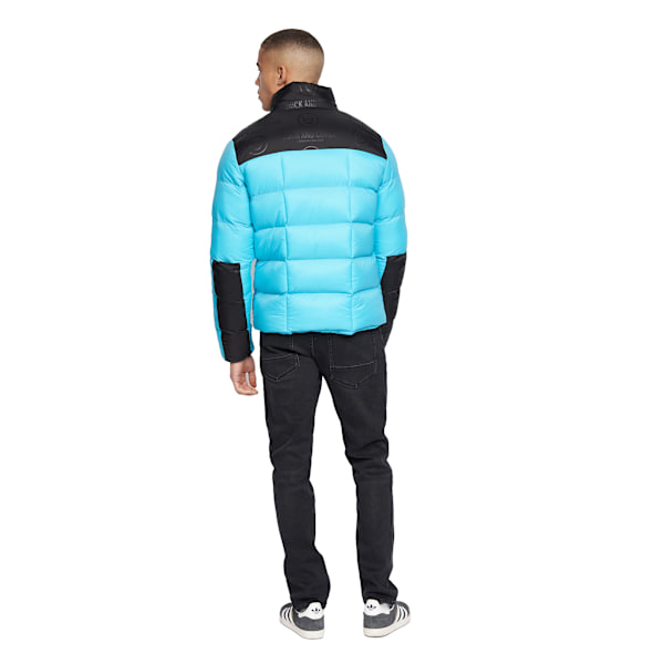 Duck and Cover Herr Synflax Pufferjacka L Turkos Turquoise L