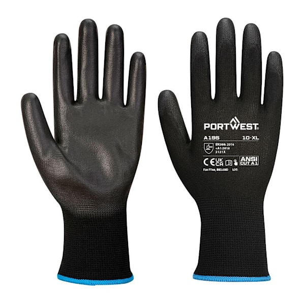 Portwest Unisex Vuxen Touch Screen Säkerhetshandskar XS Svart Black XS