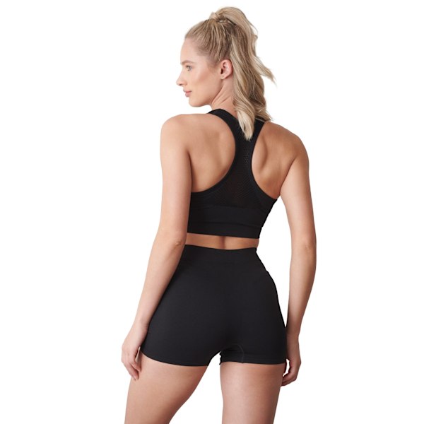 Tombo Seamless Shorts för Kvinnor/Dam XXS/XS Svart Black XXS/XS