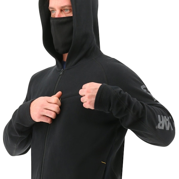 Caterpillar Mens Viraloff Hooded Jacket S Black Black S