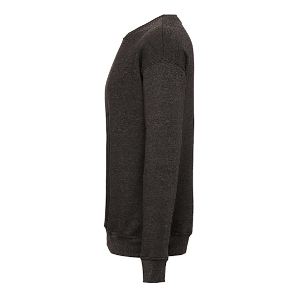 Bella + Canvas Unisex Drop Shoulder Sweatshirt L Mörk Grå Dark Grey Heather L
