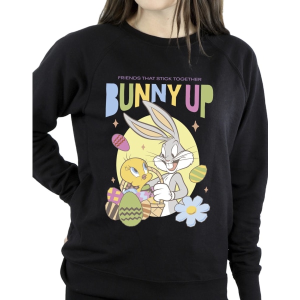 Looney Tunes Dam/Dam Bunny Up Sweatshirt M Svart Black M