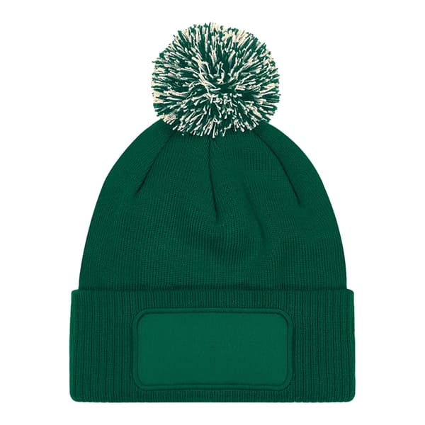 Beechfield Snowstar Beanie One Size Flaskegrön/Off White Bottle Green/Off White One Size