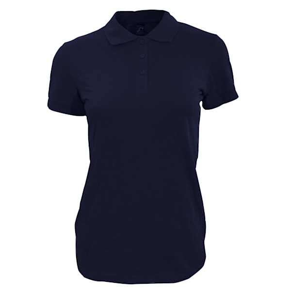 SOLS Dam/Damer Perfekt Pique Kortärmad Polotröja 3XL Fr French Navy 3XL