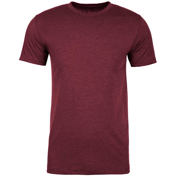 Next Level Apparel Unisex Vuxen CVC T-shirt XL Heather Maroon Heather Maroon XL