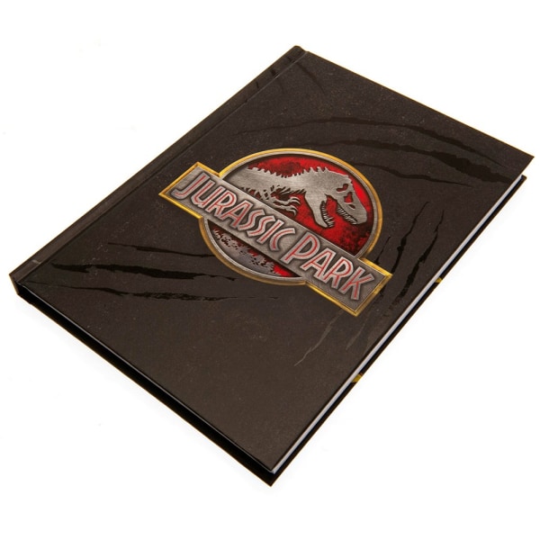 Jurassic Park Premium Logo A5 Notebook One Size Svart/Röd Black/Red One Size