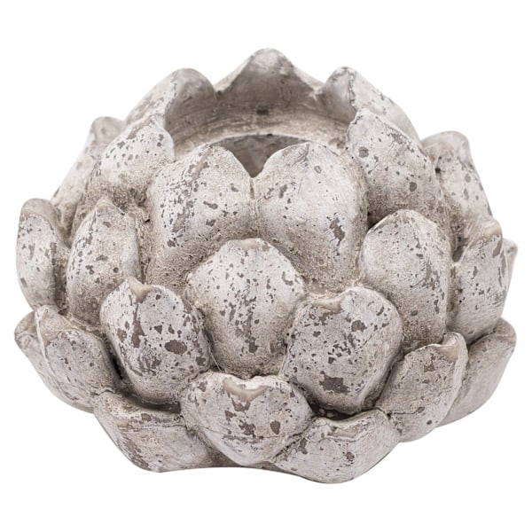 Hill Interiors Stone Effect Acorn Ljusstake 10cm x 14cm Sto Stone 10cm x 14cm