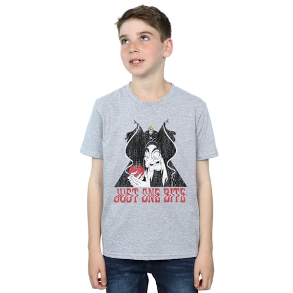 Disney Boys Snow White Just One Bite T-shirt 7-8 år Sports G Sports Grey 7-8 Years