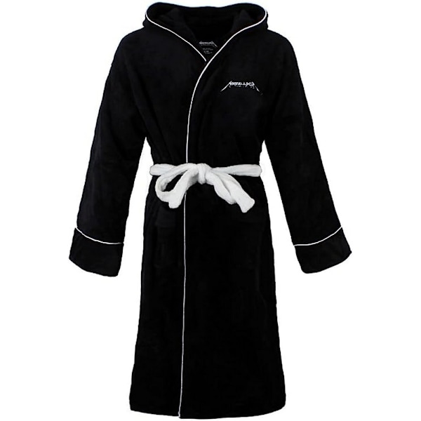 Metallica Unisex Adult Load/Reload Star Robe S-M Svart/Vit Black/White S-M