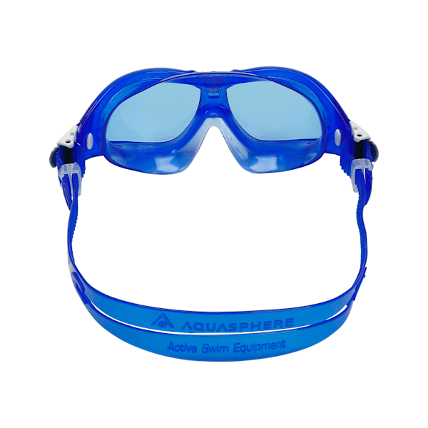 Aquasphere Seal 2 Tonade Simglasögon för Barn, Blå/Vit, One Size Blue/White One Size