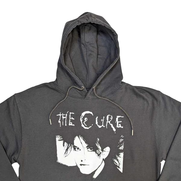 The Cure Unisex Vuxen Robert Illustration Pullover Hoodie M Grå Grey M
