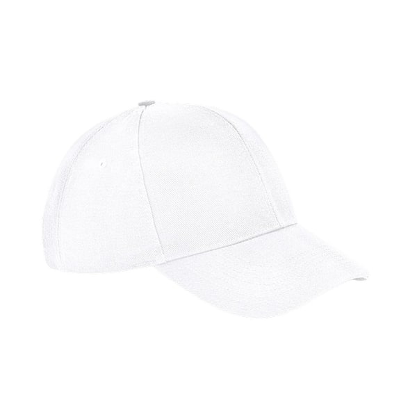 Beechfield Unisex Adult Ultimate 6 Panel Cap One Size Vit White One Size