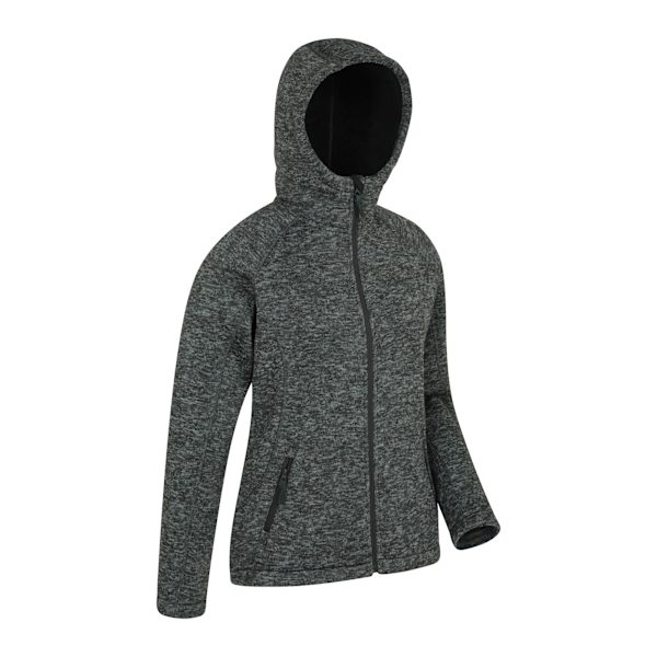 Mountain Warehouse Womens/Ladies Nevis Full Zip Hoodie 18 UK Bl Black 18 UK