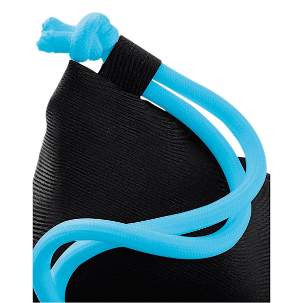 Bagbase Icon Dragsnöre Väska One Size Svart/Surf Blå Black/Surf Blue One Size