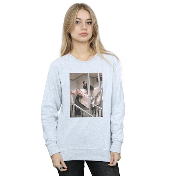 Friends Dam/Damer Soffa Trappor Foto Sweatshirt M Sports Grå Sports Grey M