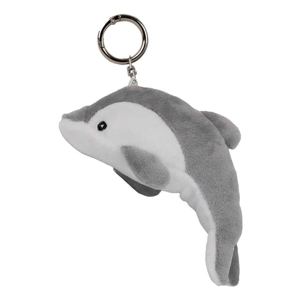 Mumbles Delfin Nyckelring En Storlek Grå Grey One Size