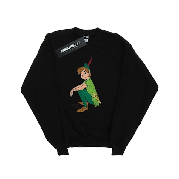 Peter Pan Pojksweatshirt 7-8 år Svart Black 7-8 Years