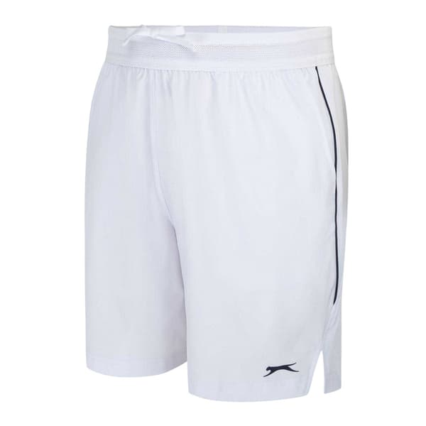 Slazenger Herr Tech Contrast Tennisshorts L Vit White L