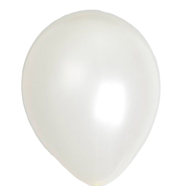 Globos Latex Plain Balloons (Förpackning med 100) One Size Pearl Pearl One Size