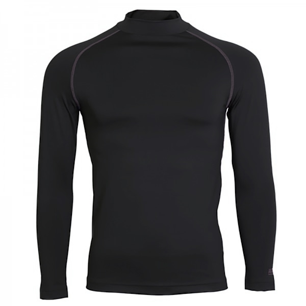 Rhino Termisk Underkläder Långärmad Baslager Väst Topp S/ Black S/M