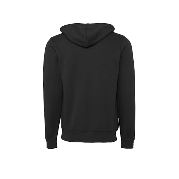 Bella + Canvas Unisex Vuxen Fleece Full Zip Hoodie XS Mörkgrå Dark Grey XS