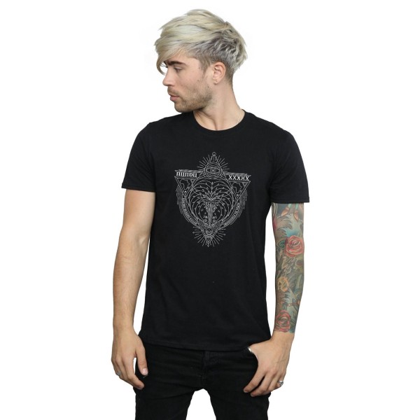 Fantastic Beasts Mens Wizard Killer Icon T-Shirt M Svart Black M