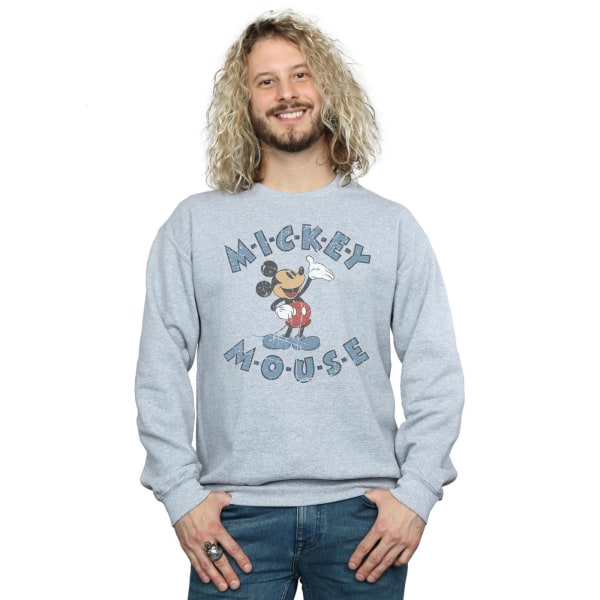 Disney Mickey Mouse Dash Sweatshirt för män XL Sports Grey Sports Grey XL