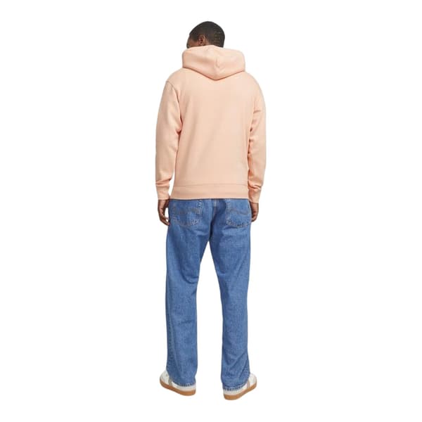 Jack And Jones Herr Basic Hoodie L Peach Parfait Peach Parfait L